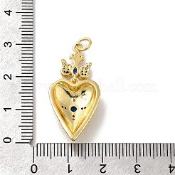 Messing Strass Anhänger&nbsp;KK-V002-07G