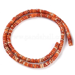 Brins de perles de jaspe impérial naturel&nbsp;G-Q171-A01-01J