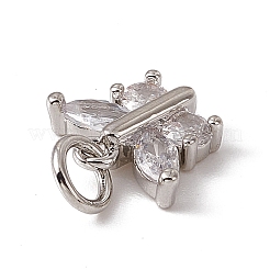 Ottone micro spianare fascino zirconi&nbsp;ZIRC-F132-12P