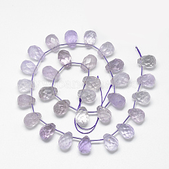 Natürlichen Amethyst Perlen Stränge&nbsp;G-R435-15A