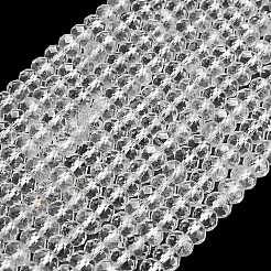 Chapelets de perles en cristal de quartz naturel&nbsp;G-C280-A13-01