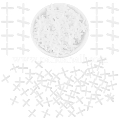 500 Stück Kunststoff-Kreuzfliesenabstandshalter für das Positionierungssystem mit Nivellierclips&nbsp;DIY-CN0003-94C
