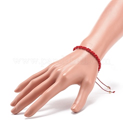 2 Stück 2 geflochtene Nylon-Schnurarmbänder&nbsp;BJEW-JB08806