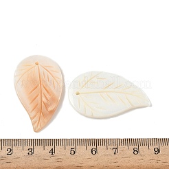 Colgantes tallados de concha natural de agua dulce&nbsp;SHEL-K006-54A