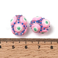 Cuentas de esmalte de vidrio&nbsp;GLAA-C038-01I