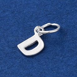 925 Buchstabenanhänger aus Sterlingsilber.&nbsp;STER-C012-01S-D