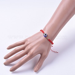 Braccialetti di perline intrecciati con fili di nylon&nbsp;BJEW-JB04769-01
