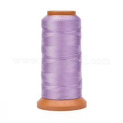 ポリエステル糸  ジュエリー作りのための  紫色のメディア  0.25mm  約874.89ヤード（800m）/ロール
