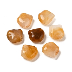 Perles en acrylique transparente, pentagone, Pérou, 14.5x14.5x6.7mm, Trou: 1.8mm, environ 595 pcs/500 g