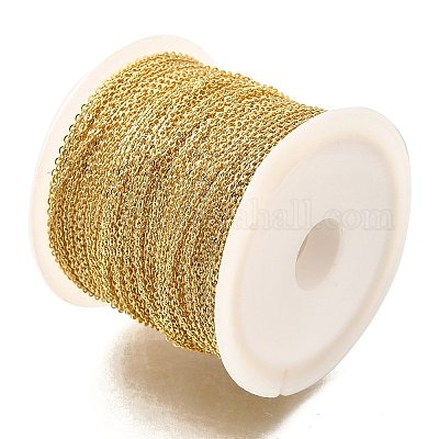 Catene portacavi in ottone placcate&nbsp;CHC-M001-02G-01-1