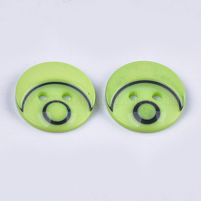 Bottoni di resina&nbsp;BUTT-Q041-06A-06-1