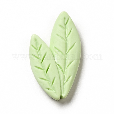 Cabochon in resina opaca a tema primaverile&nbsp;RESI-B012-02F-1