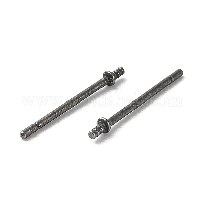Fornituras de aretes de titanio&nbsp;FIND-R096-02B-P-1
