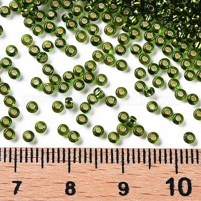 Perline di semi di vetro rotonde di grado 12/0&nbsp;SEED-Q007-F55-1