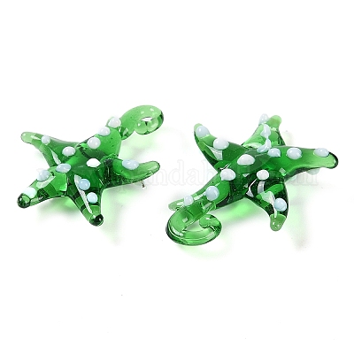 Pendentifs vernissées manuelles&nbsp;LAMP-C015-02F-1