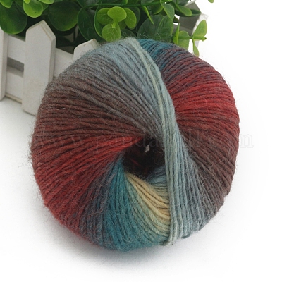 Filo di lana di colore sfumato&nbsp;YCOR-PW0001-007A-14-1
