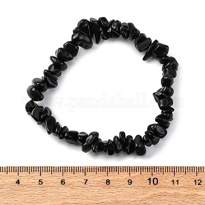 Pulseras naturales del estiramiento de ágata india&nbsp;BJEW-JB03681-04-1