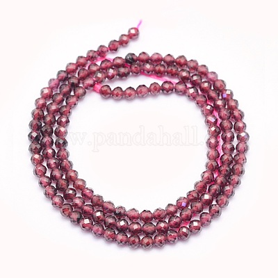 Natürlicher Granat Perlen Stränge&nbsp;G-O166-13C-3mm-1