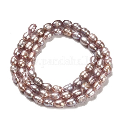 Brins de perles de culture d'eau douce naturelles&nbsp;PEAR-E016-131-1