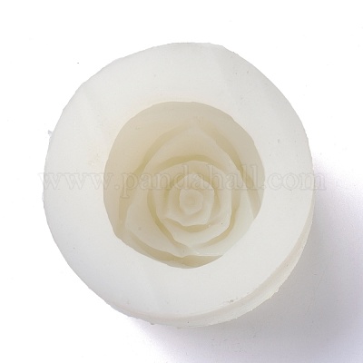 Valentine's Day 3D Rose Candle Mold, Rose Mousse Cake Decorative