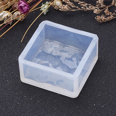 9 Size Square Resin Silicone Molds,Cube Epoxy Resin Casting Mold