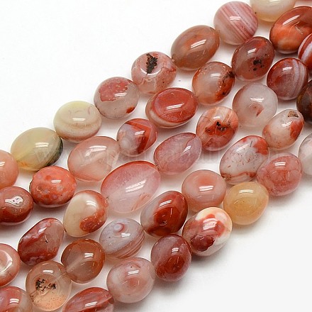 Natural Gemstone Nuggets Beads Strands G-L154-13-1