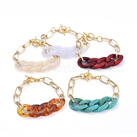 Chain Bracelets BJEW-JB05127-1