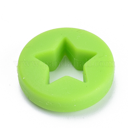 Perlas focales de silicona ecológicas de grado alimenticio SIL-T040-03-1