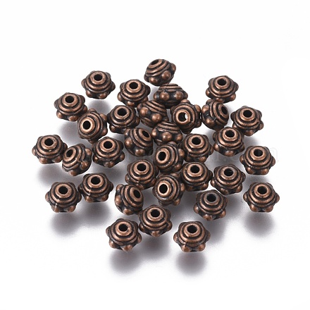 Tibetan Style Alloy Spacer Beads RLF1017Y-1