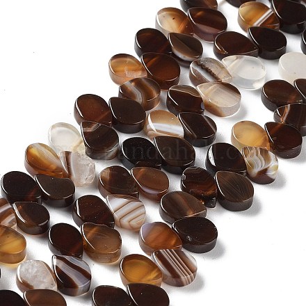Chapelets de perles d'agate naturelle G-G021-04A-04-1
