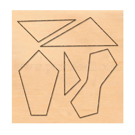 Matrici per taglio del legno DIY-WH0169-10-1