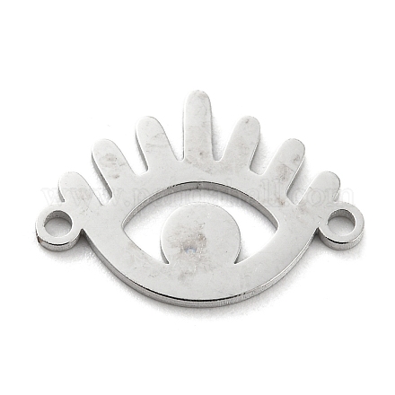 304 Stainless Steel Hollow Connector Charms STAS-P332-06P-1