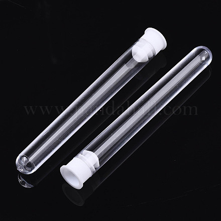 Clear Tube Plastic Bead Containers C065Y-02-1