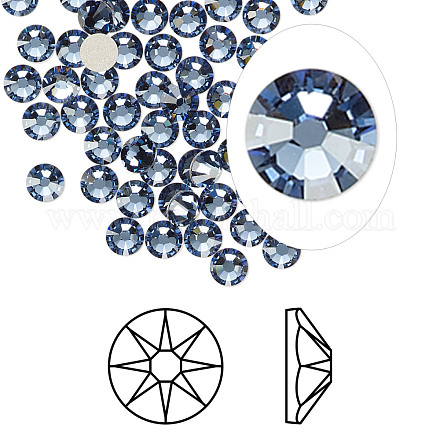 Cabujones de Diamante de imitación cristal austriaco X-2088-SS16-266(F)-1