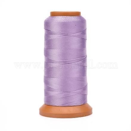 ポリエステル糸  ジュエリー作りのための  紫色のメディア  0.25mm  約874.89ヤード（800m）/ロール NWIR-G018-C-08-1