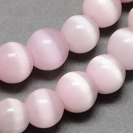 Chapelets de perles d'œil de chat CE-R002-6mm-27-1