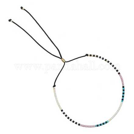Glasperlen-Schieberarmband für Frauen BJEW-BB7272750-A-1