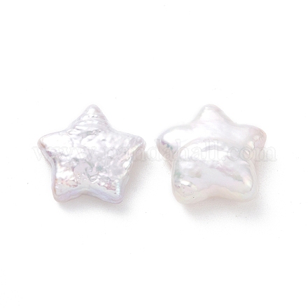Perles de perles keshi naturelles PEAR-P003-41-1