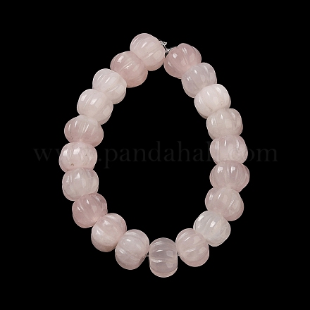 Natürlichen Rosenquarz Perlen Stränge G-K335-02I-1