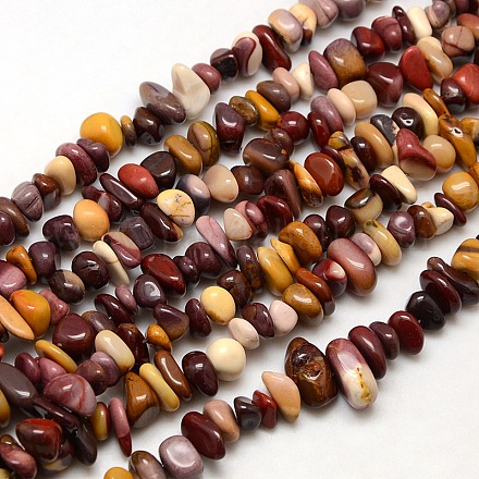 Nuggets Natural Mookaite Beads Strands G-P029-04-1