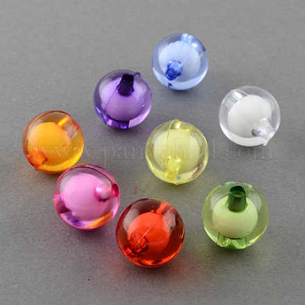 Transparent Acrylic Beads TACR-S092-14mm-M-1