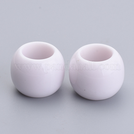 Opaque Acrylic Beads SACR-S300-15I-01-1