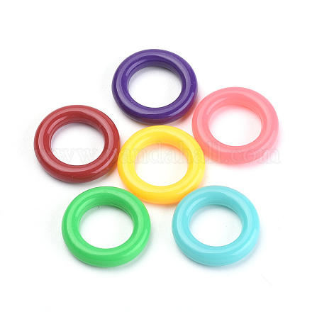 Acrylic Link Rings X-OACR-S016-40-1