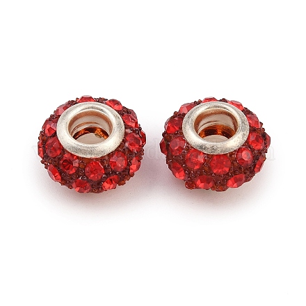 Messing & Polymer Clay & Strassperlen&nbsp;KK-H093-15S-1