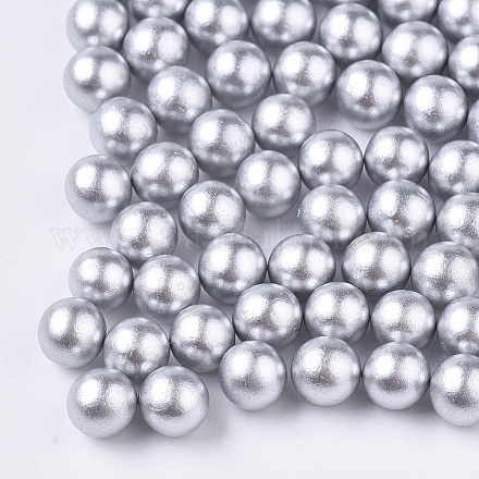 Perles d'imitation perles en plastique ABS OACR-N003-F-02-1