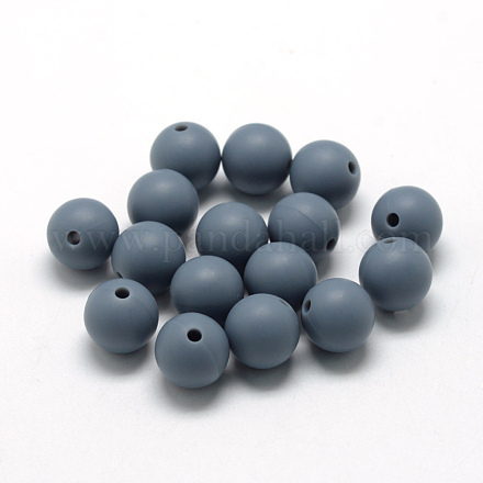 Perles de silicone écologiques de qualité alimentaire SIL-R008B-15-1