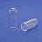 Mini Glass Dome, Glass Display Cover, Clear, 50x20mm, Inner Diameter: 16~16.5mm