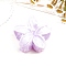 Resin Claw Hair Clips, Hair Accessories for Women & Girls, Flower, Lilac, 85x75mm