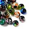 Handmade Silver Foil Glass Beads, Round, Mixed Color, 10~10.5mm, Hole: 1.4mm