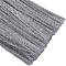 DIY Plush Sticks, Chenille Stems, Pipe Cleaners, Kid Craft Material, Silver, 350~380x6mm, 100pcs/set